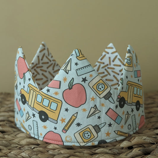 School Theme Crown