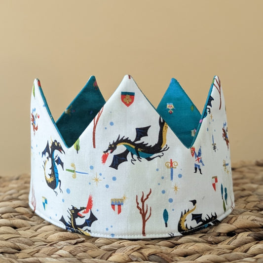 Dragons and Knights Fairytale Crown